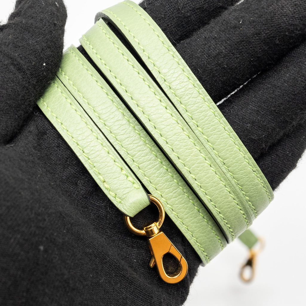 HERMES MINI BOLIDE EVERCOLOR VERT CRIQUET GWH