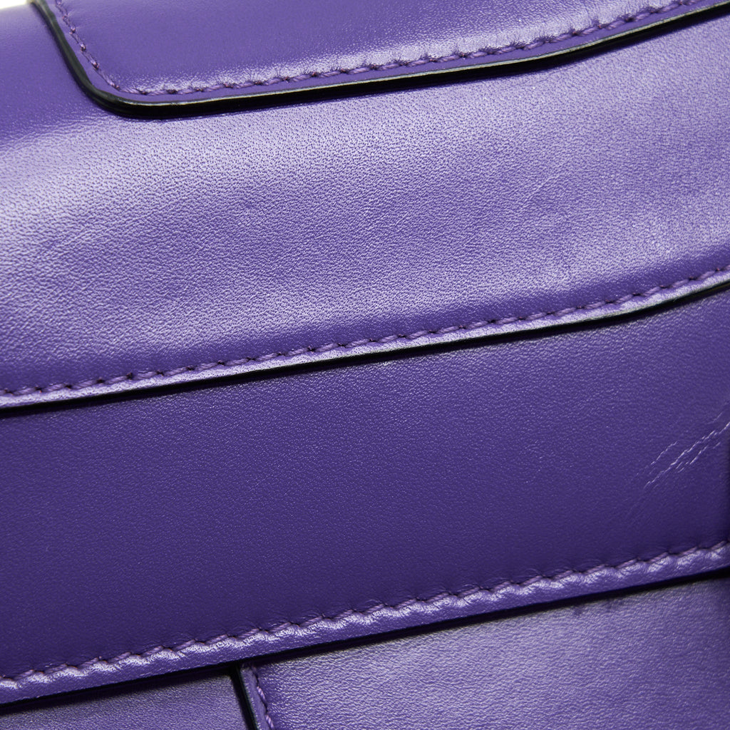 BVLGARI SERPENTI FOREVER SHOULDER BAG PURPLE LGHW