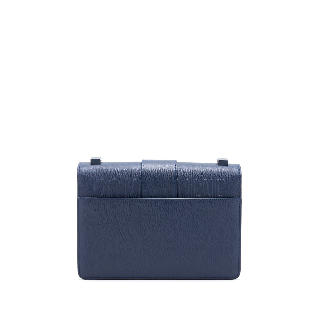 DIOR MONTAIGNE 30 CALFSKIN NAVY WITH BLACK HARDWARE