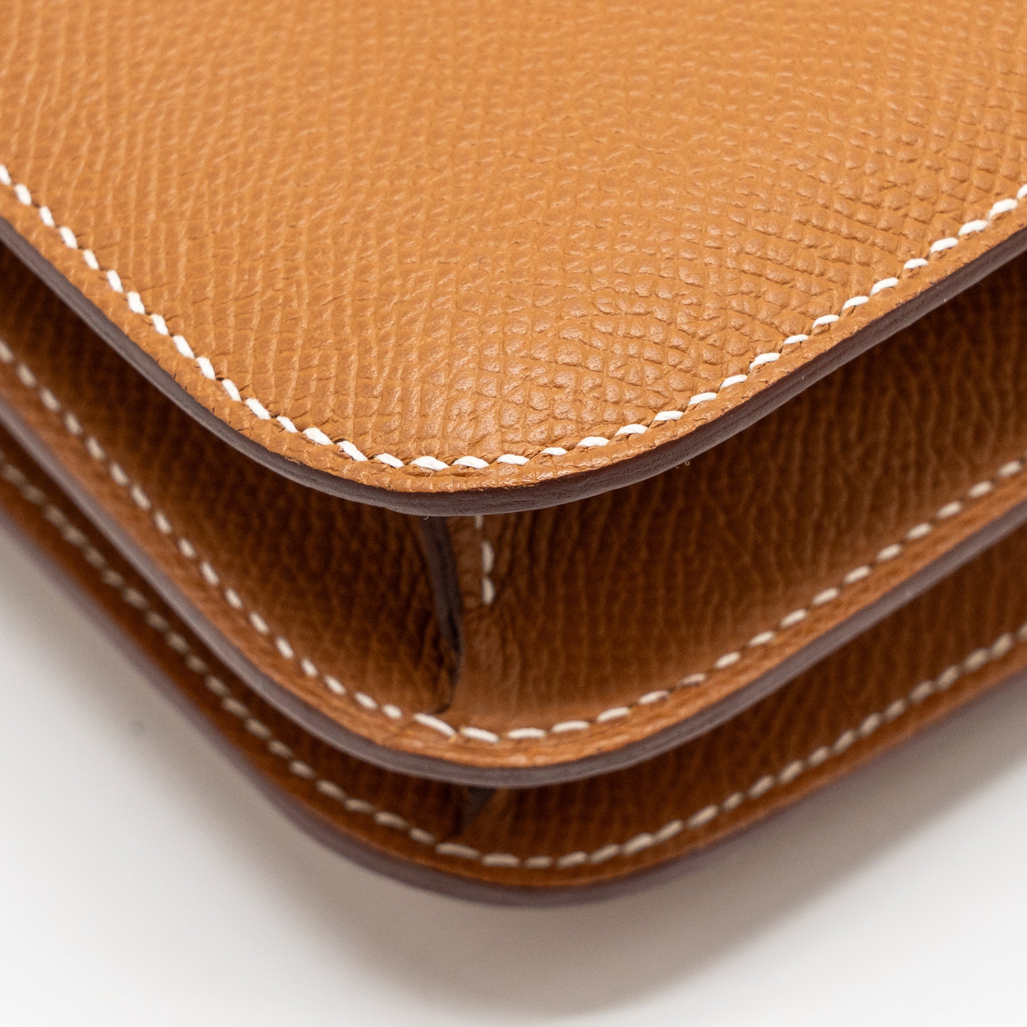 HERMES MINI CONSTANCE EPSOM GOLD SHW