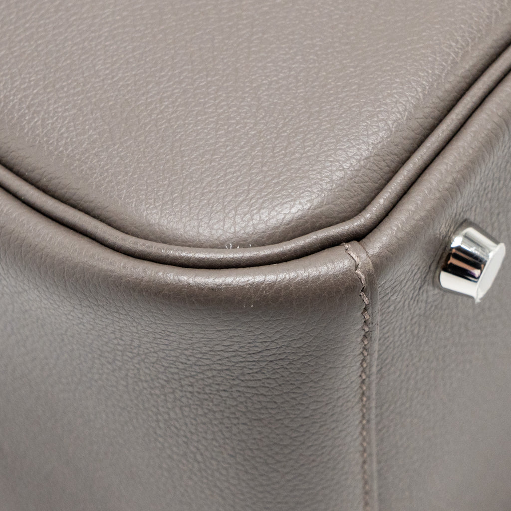 HERMES LINDY 26 EVERCOLOR 8F GRIS ETAIN SHW