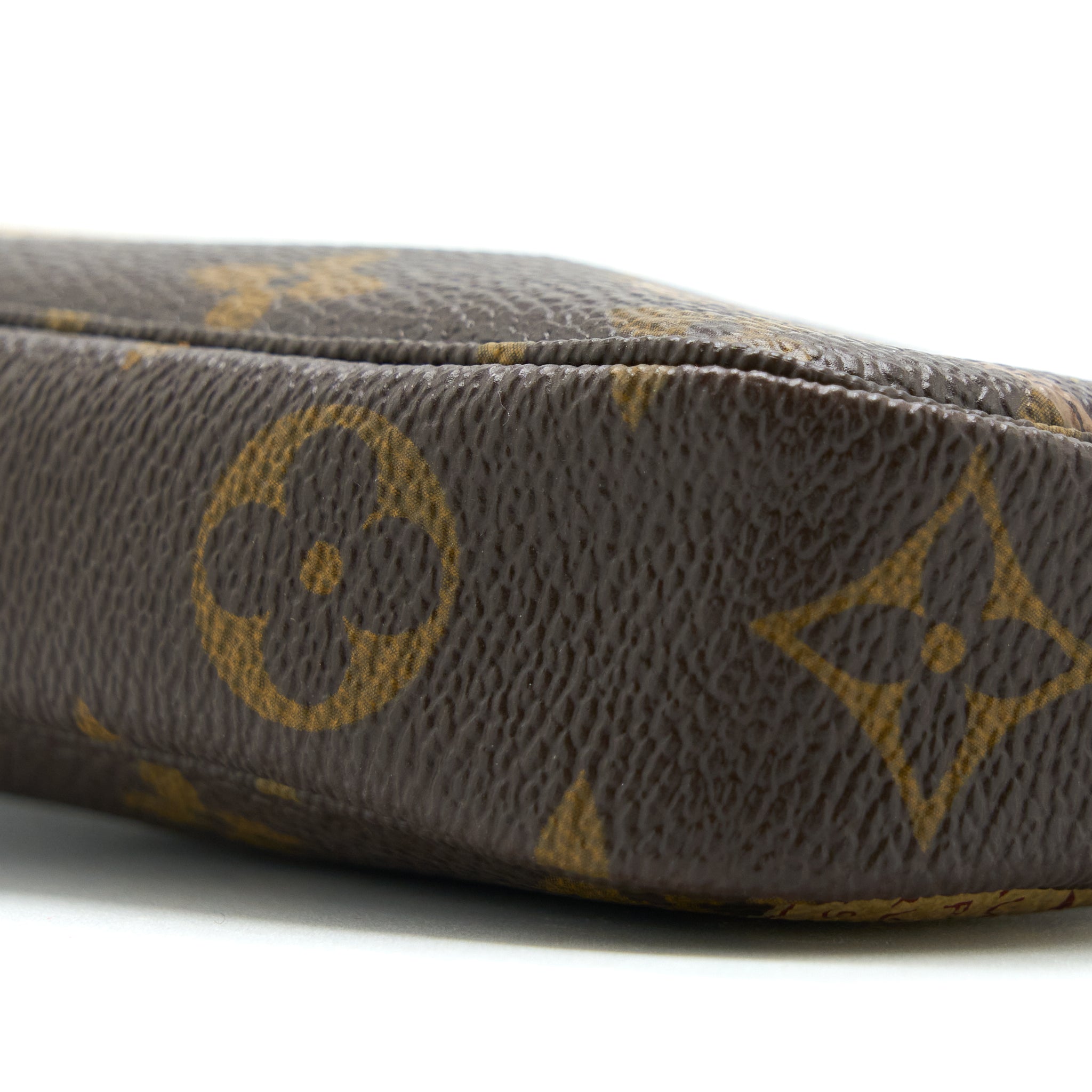LOUIS VUITTON MINI POCHETTE LIMITED EDITION MONOGRAM CANVAS GHW