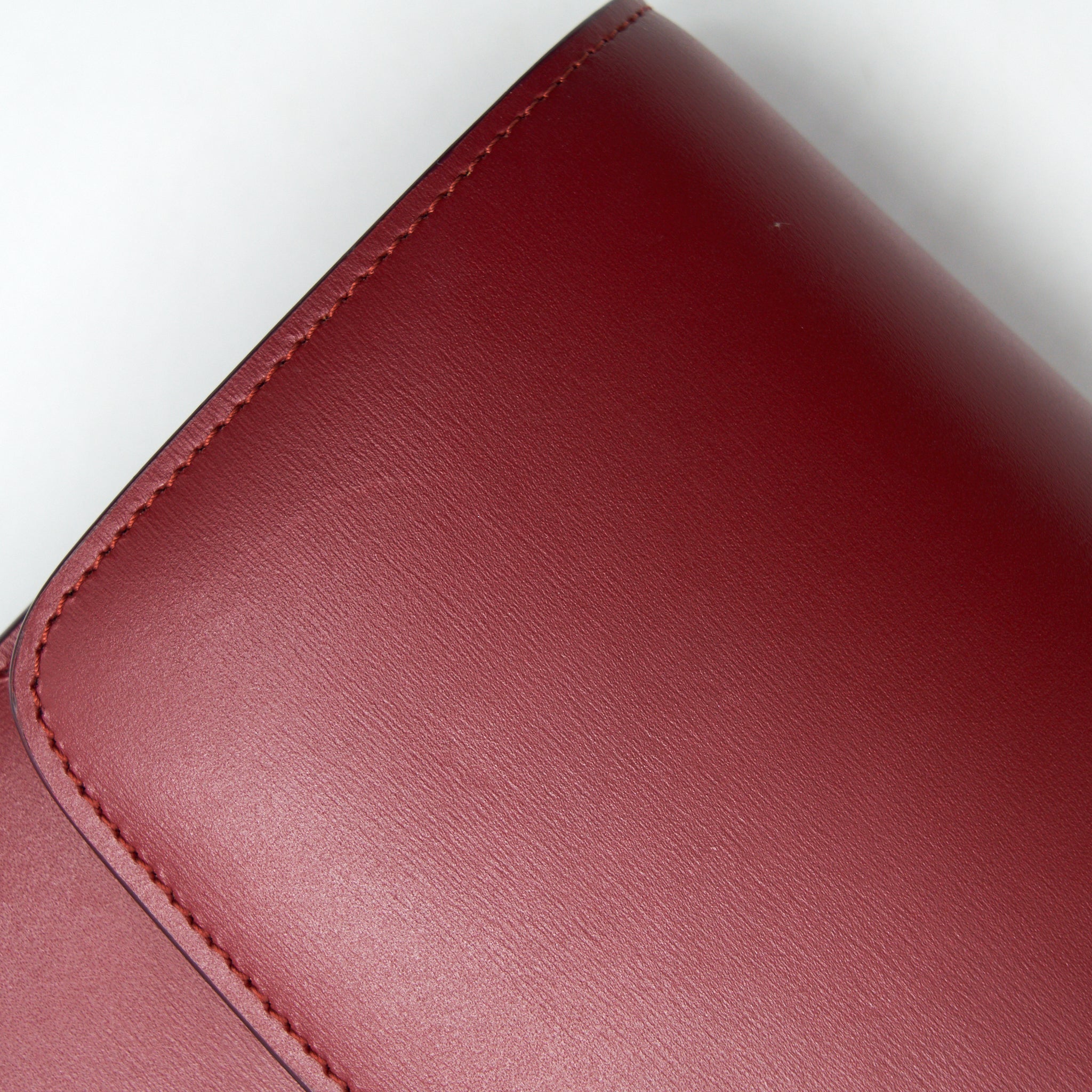 CELINE MEDIUM CLASSIC BOX BAG RED GHW