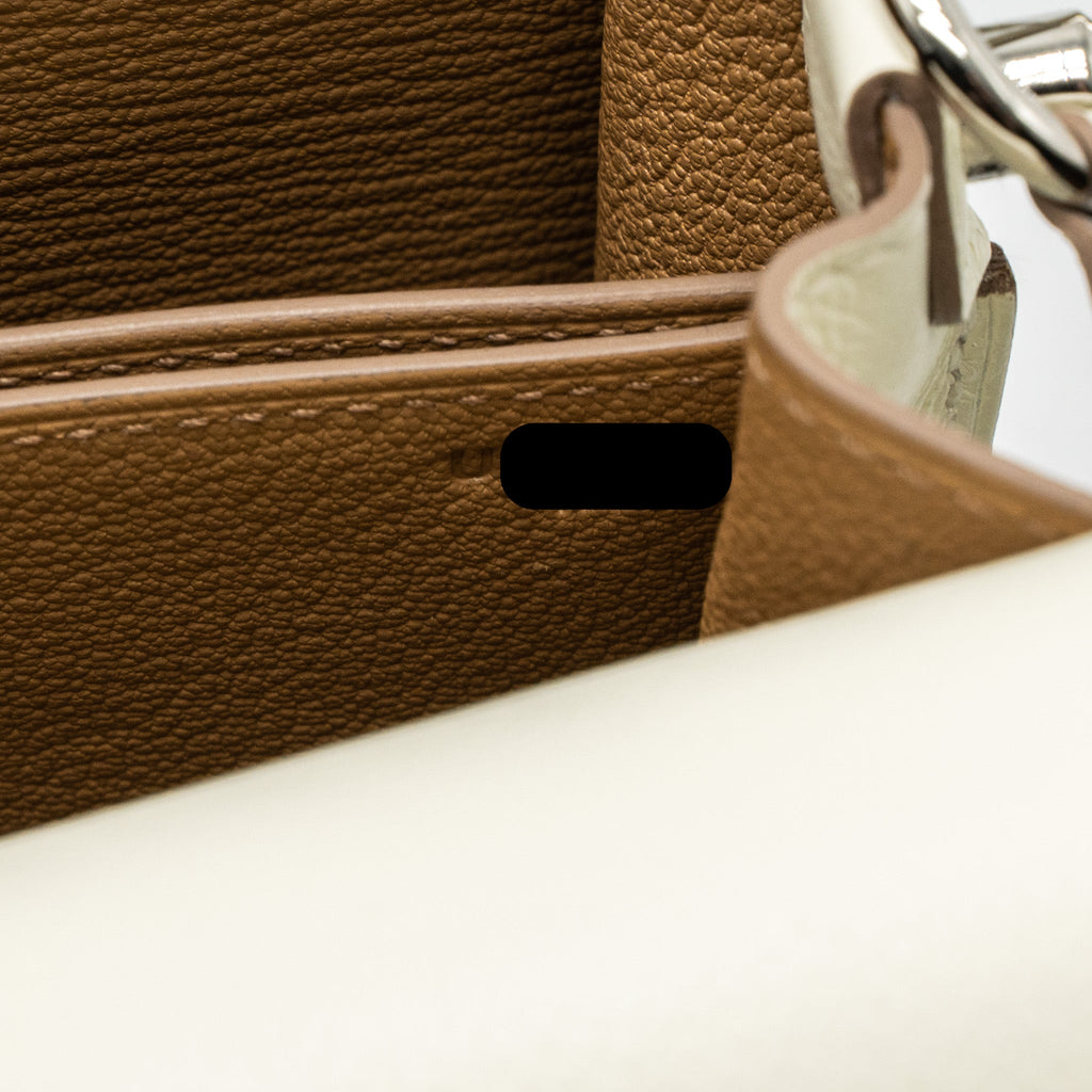 HERMES MINI ROULIS EVERCOLOR MUSHROOM/BISCUIT SHW
