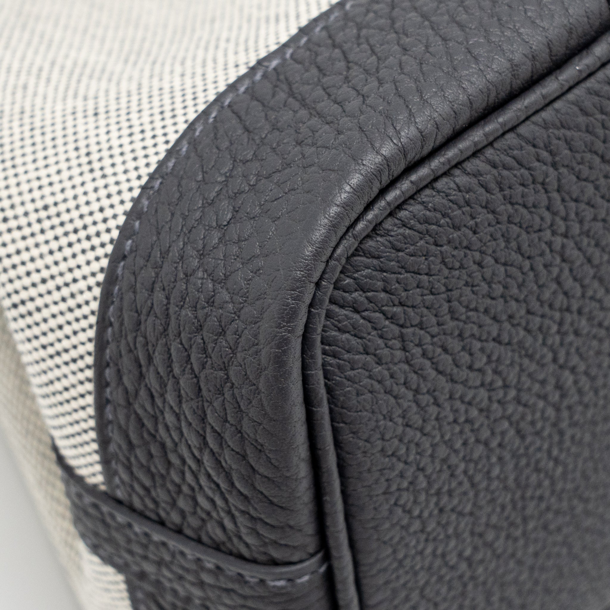 HERMES NEO GARDEN PARTY 23 CANVAS/NEGONDA ECRU/ARDOISE SHW