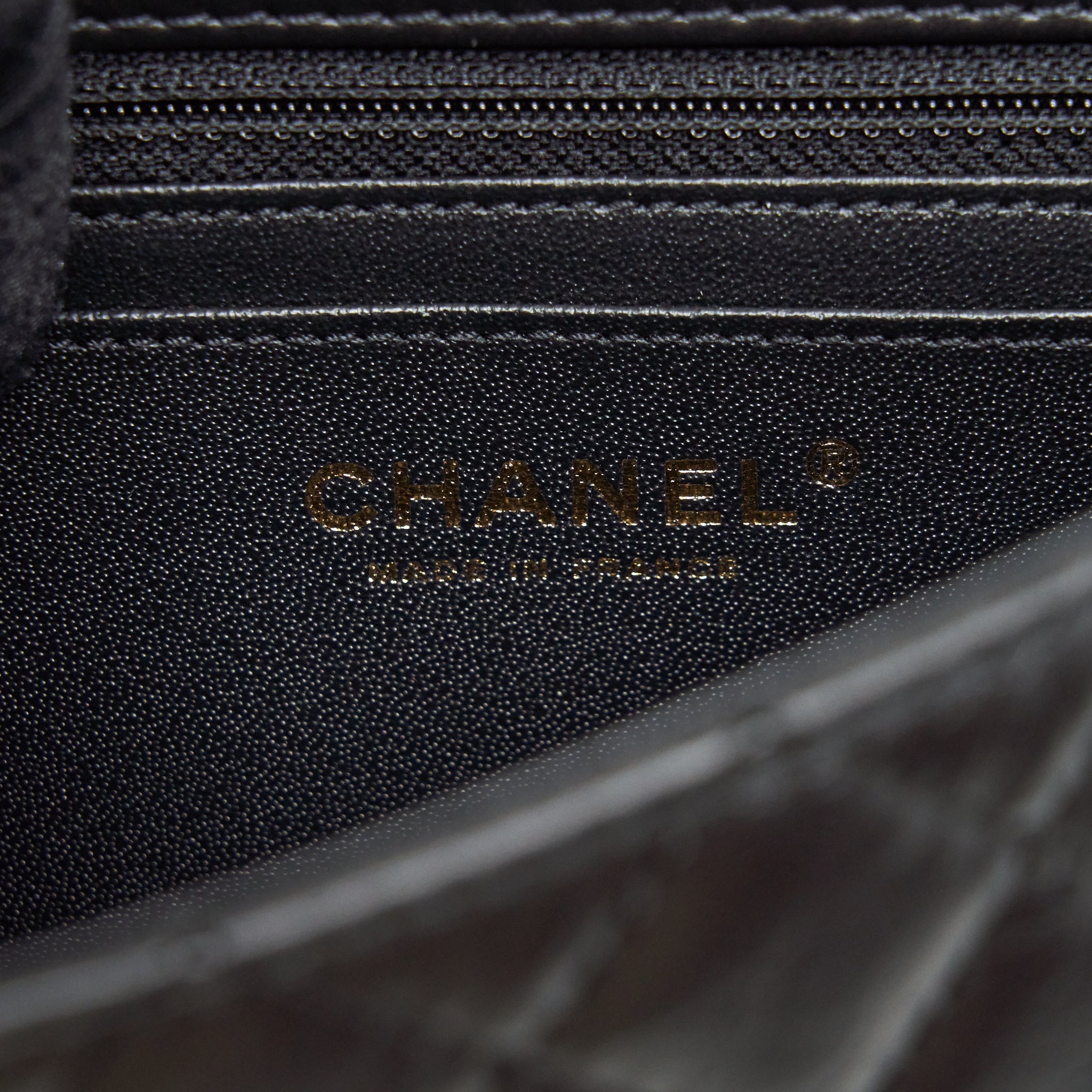CHANEL MINI 2.55 REISSUE FLAP BAG AGED CALFSKIN BLACK BRUSHED GHW (MICROCHIP)