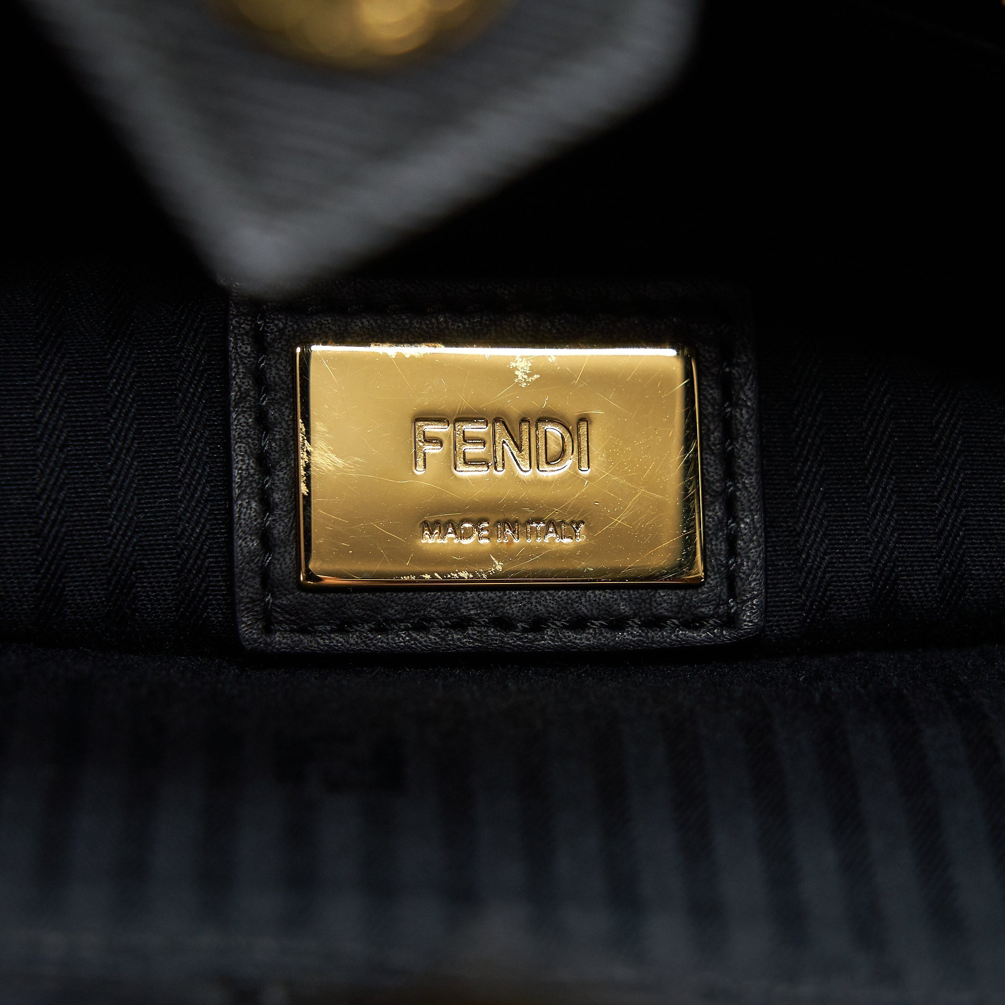 FENDI 2JOURS TOTE BAG BLACK GHW