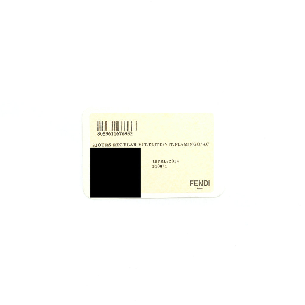 FENDI 2JOURS TOTE BAG BLACK GHW