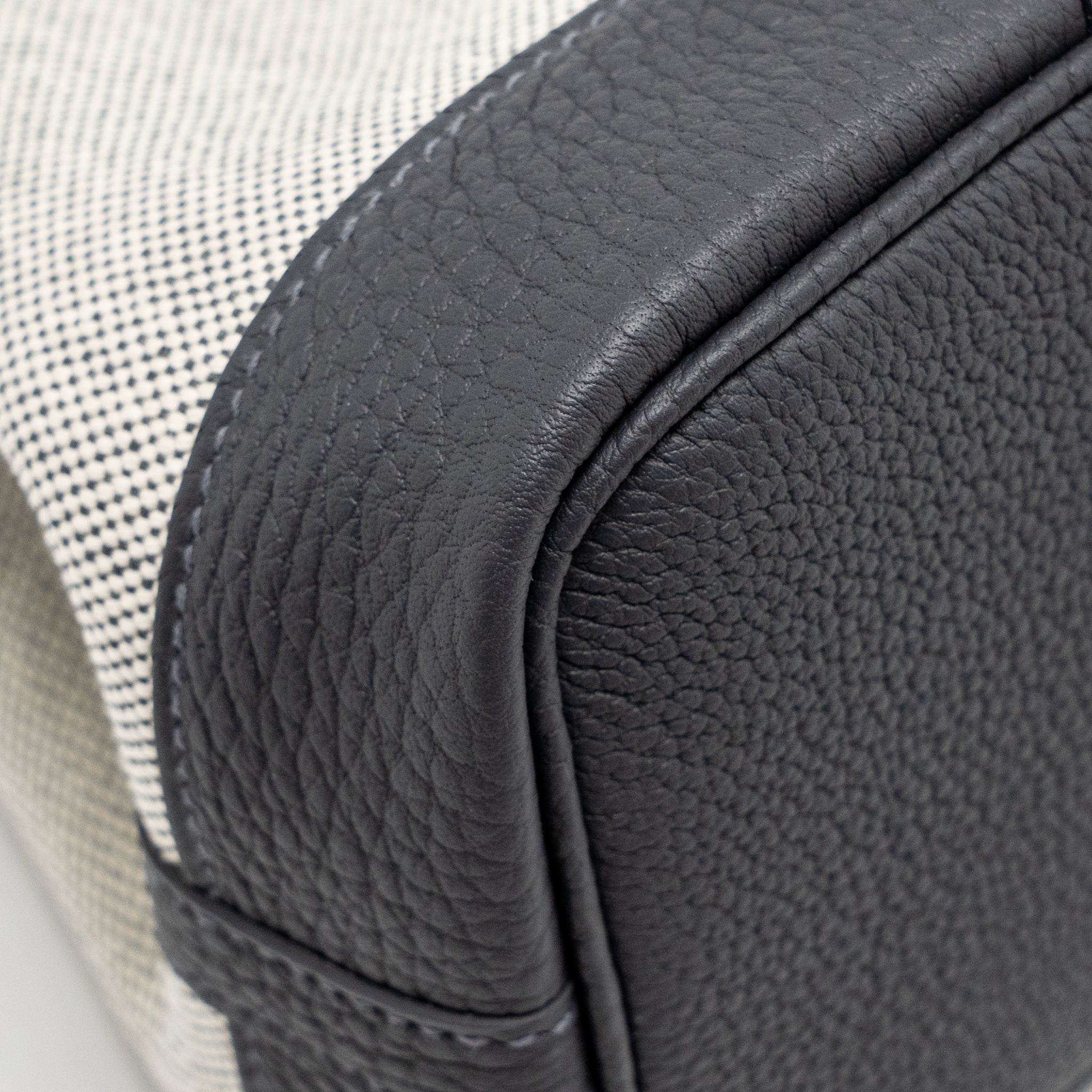 HERMES NEO GARDEN PARTY 23 CANVAS/NEGONDA ECRU/ARDOISE SHW