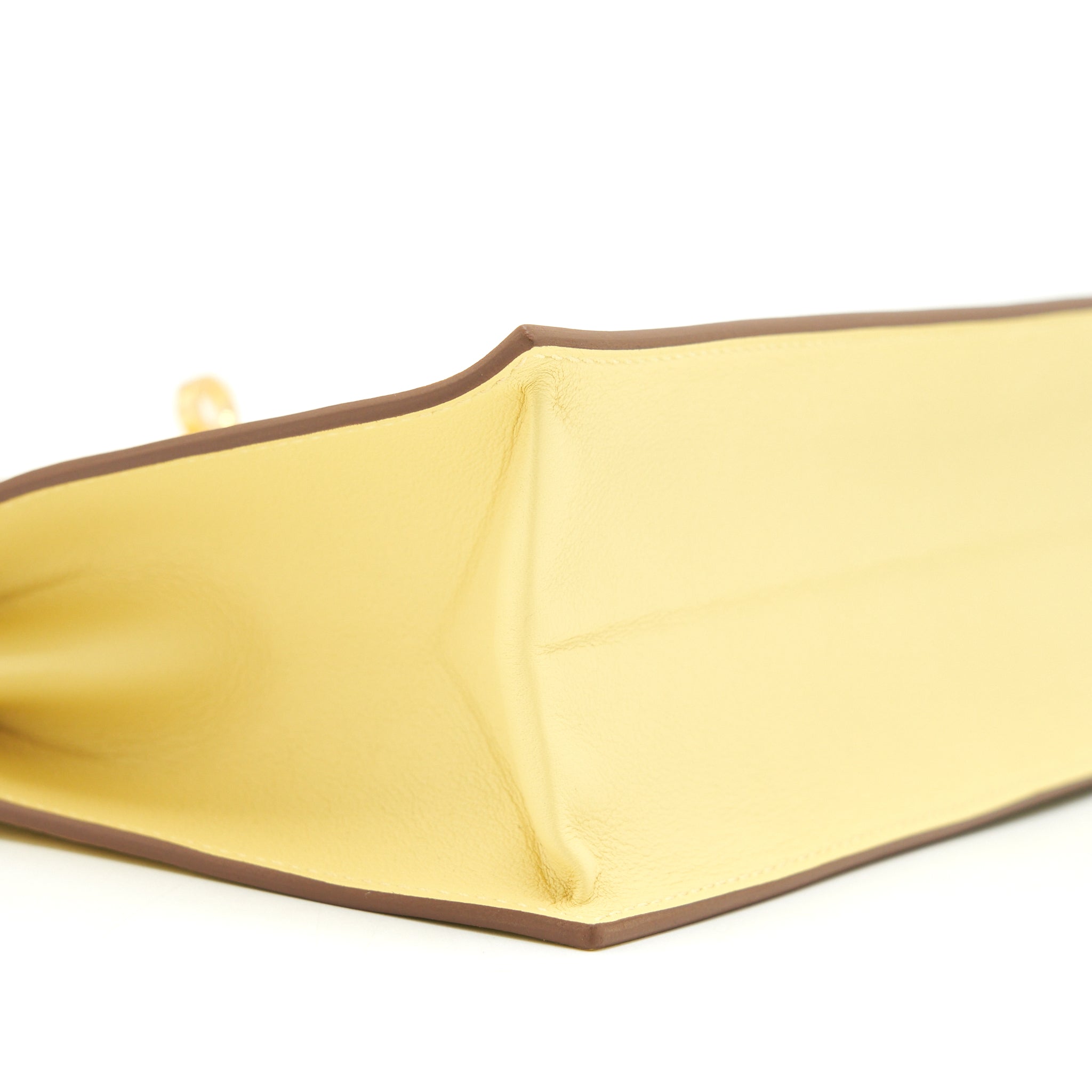HERMES KELLY DANSE SWIFT 1Z JAUNE POUSSIN GHW