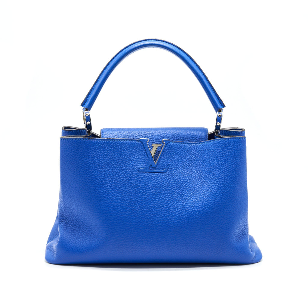 LOUIS VUITTON CAPUCINES ROYAL BLUE MM