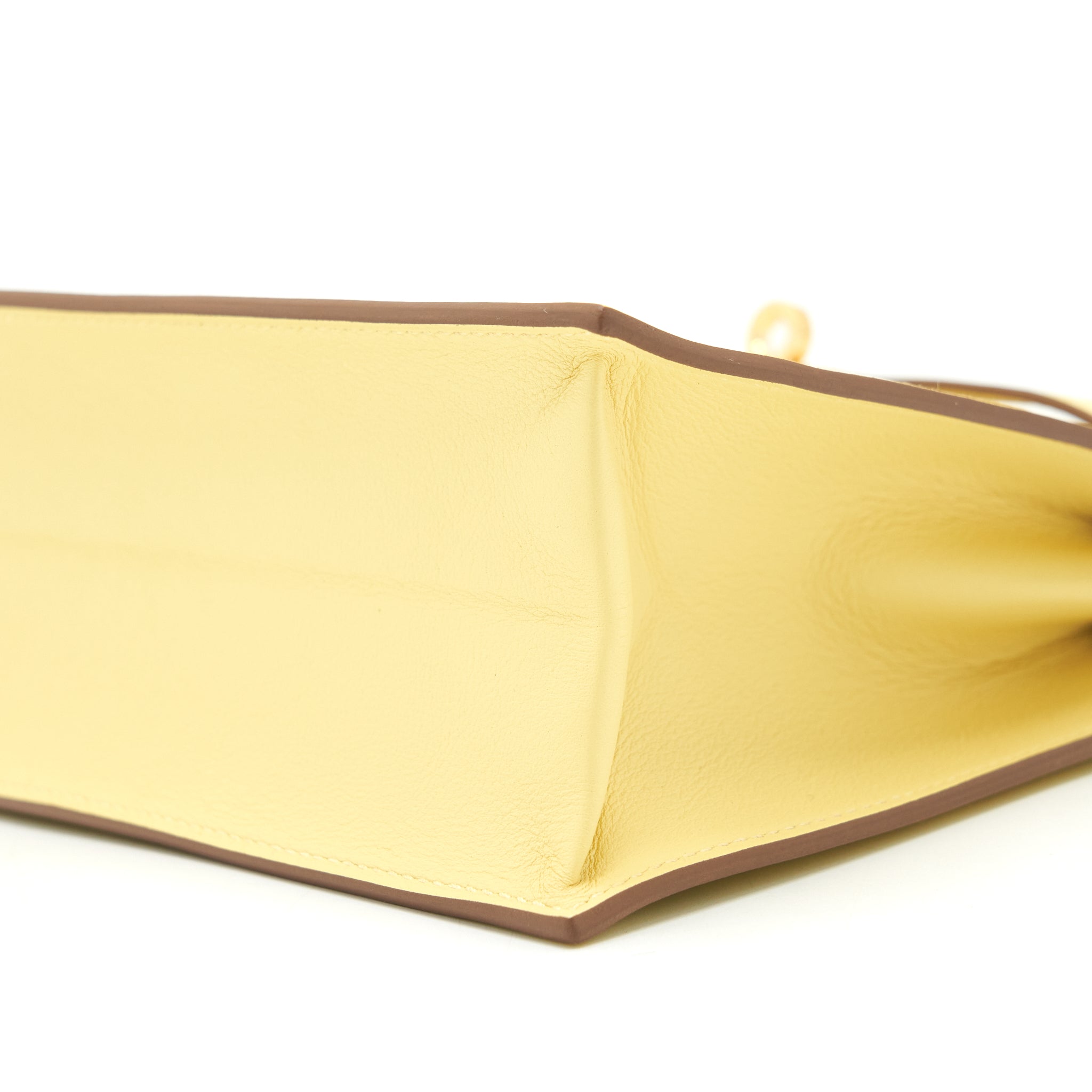 HERMES KELLY DANSE SWIFT 1Z JAUNE POUSSIN GHW