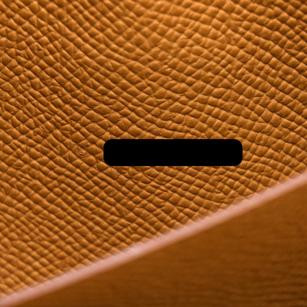 HERMES CLIC 16 WALLET EPSOM GOLD GHW