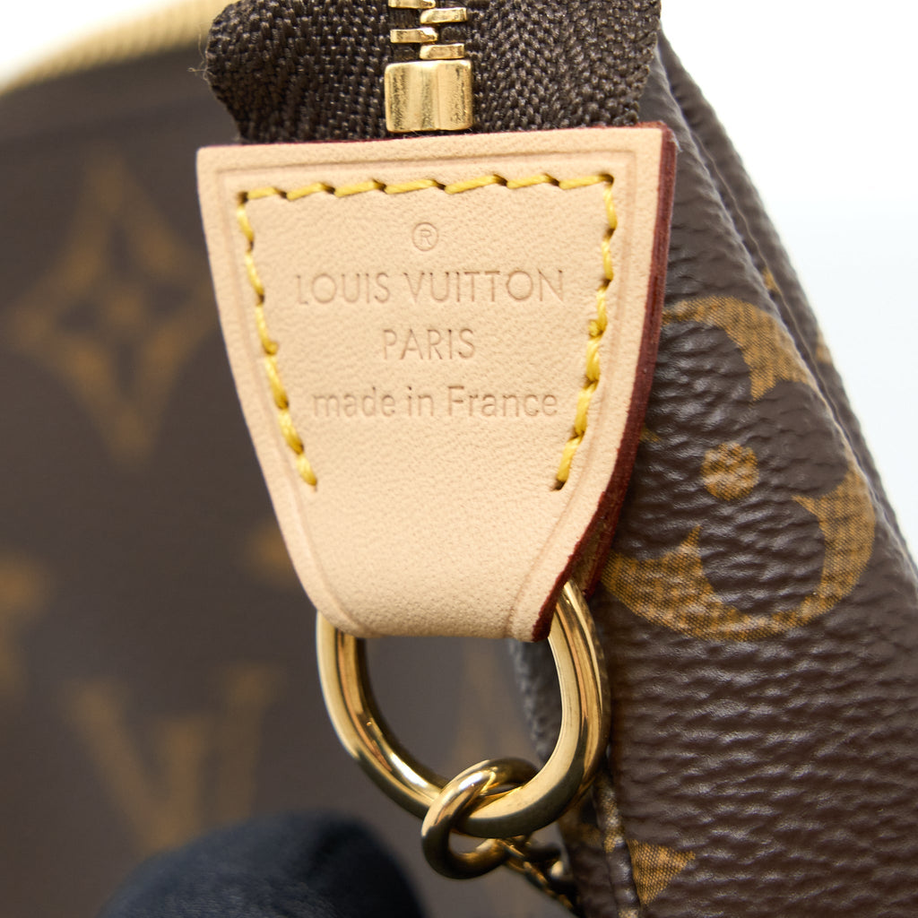 LOUIS VUITTON MINI POCHETTE ACCESSORIES MONOGRAM CANVAS GHW
