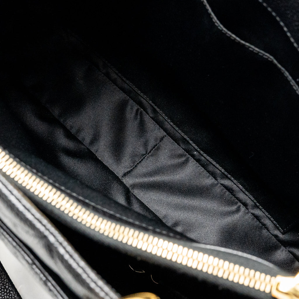 CHANEL GRAND SHOPPING TOTE BAG CAVIAR BLACK GHW