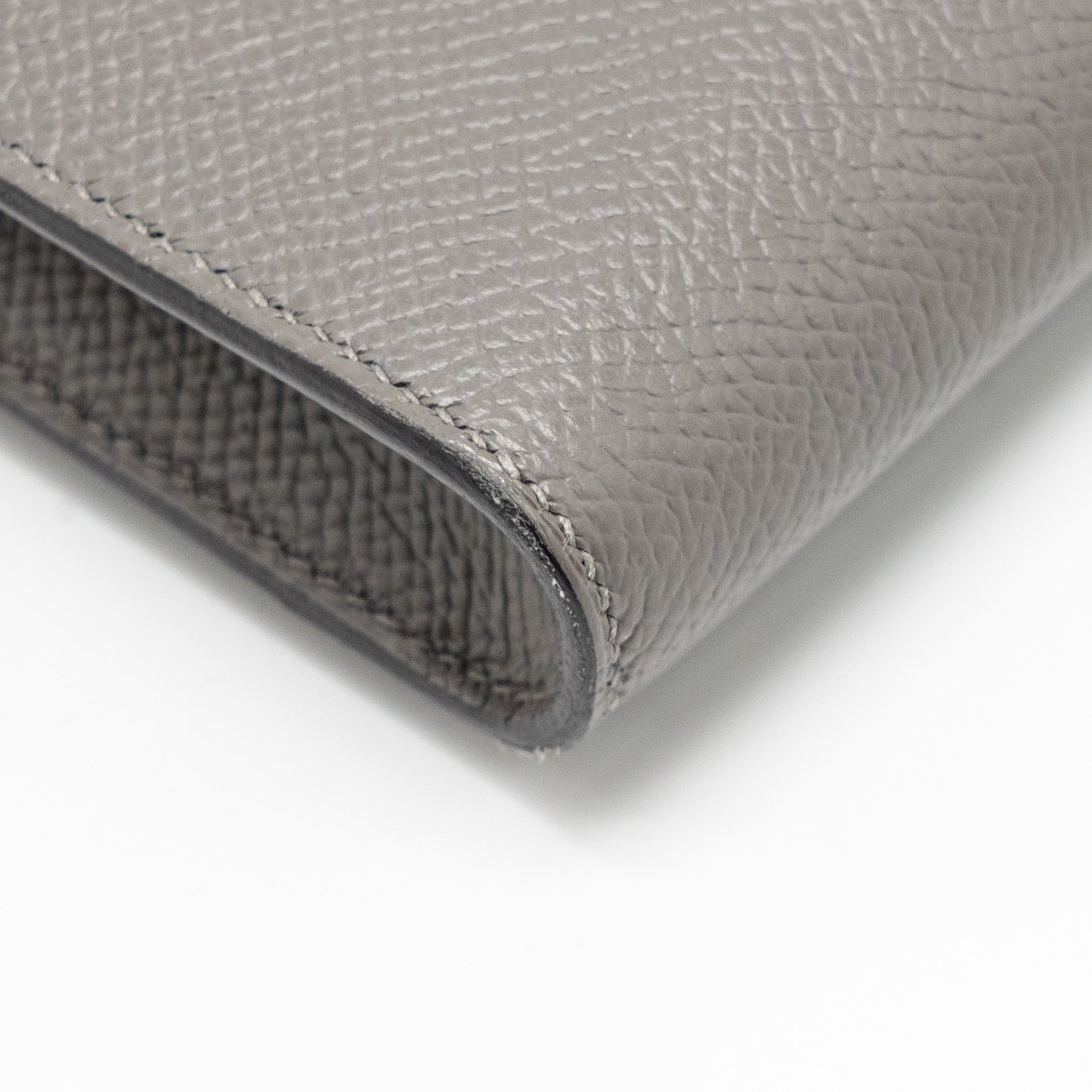 HERMES CLIC 16 WALLET EPSOM GRIS MEYER SHW