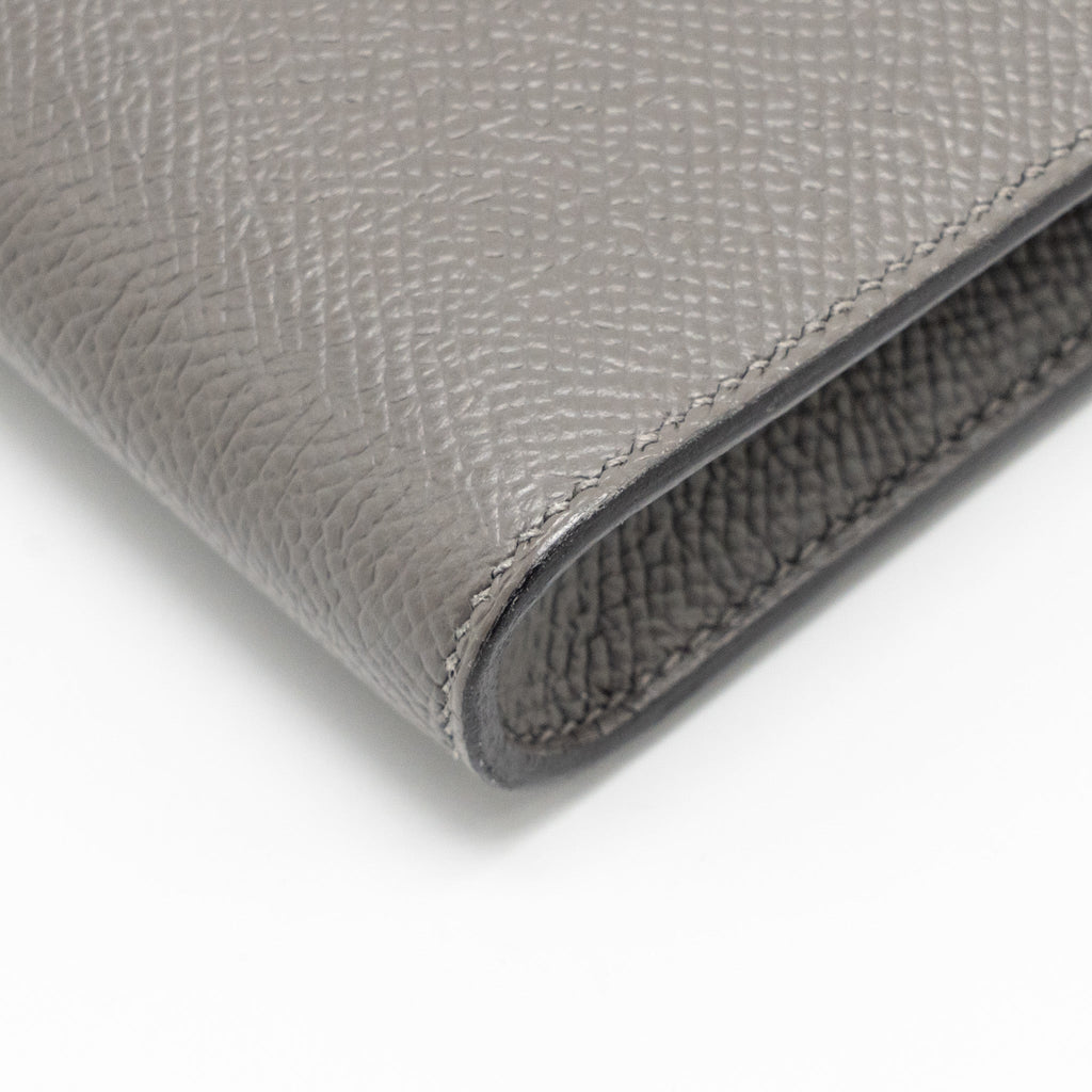 HERMES CLIC 16 WALLET EPSOM GRIS MEYER SHW