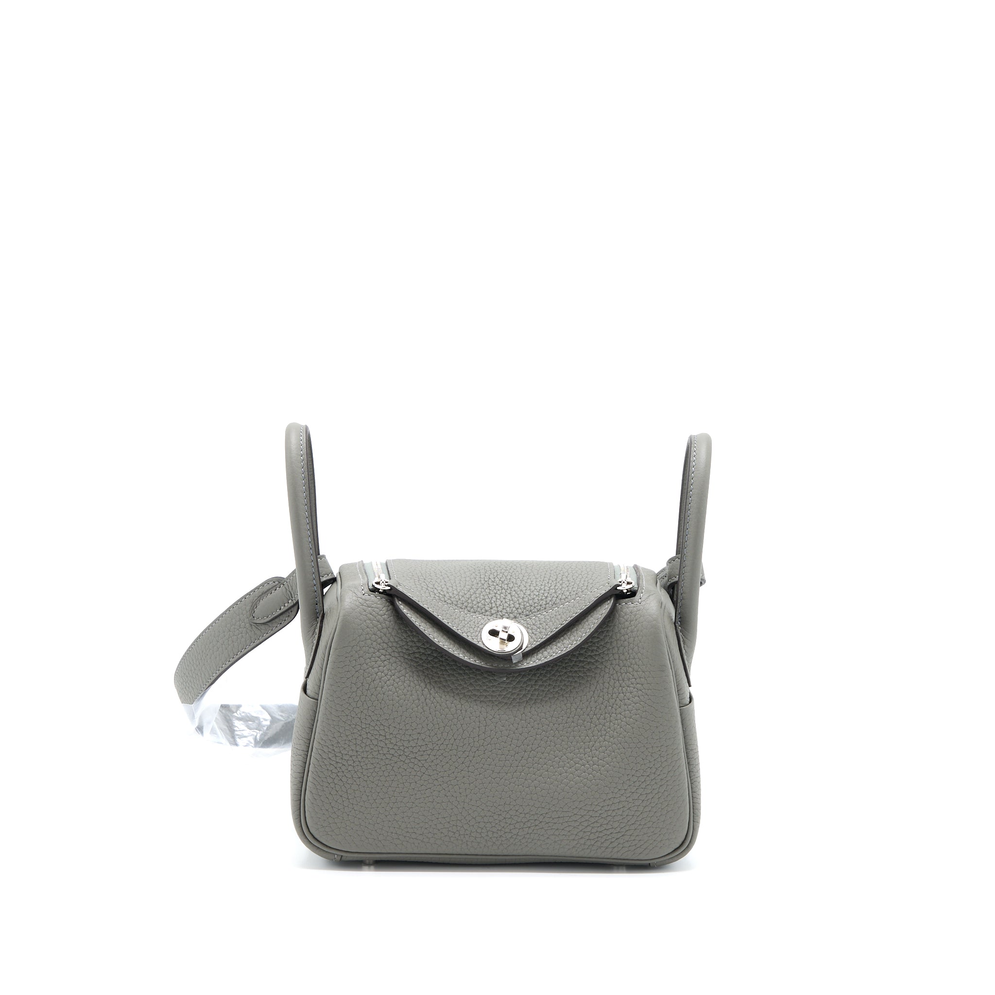 HERMES MINI LINDY CLEMENCE 0L GRIS MEYER SHW