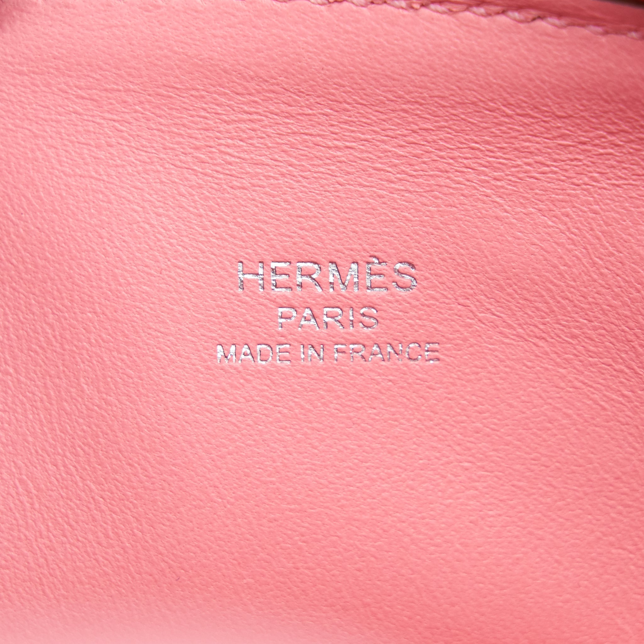 HERMES MINI BOLIDE CHÈVRE MYSORE ROSE CONFETTI SHW