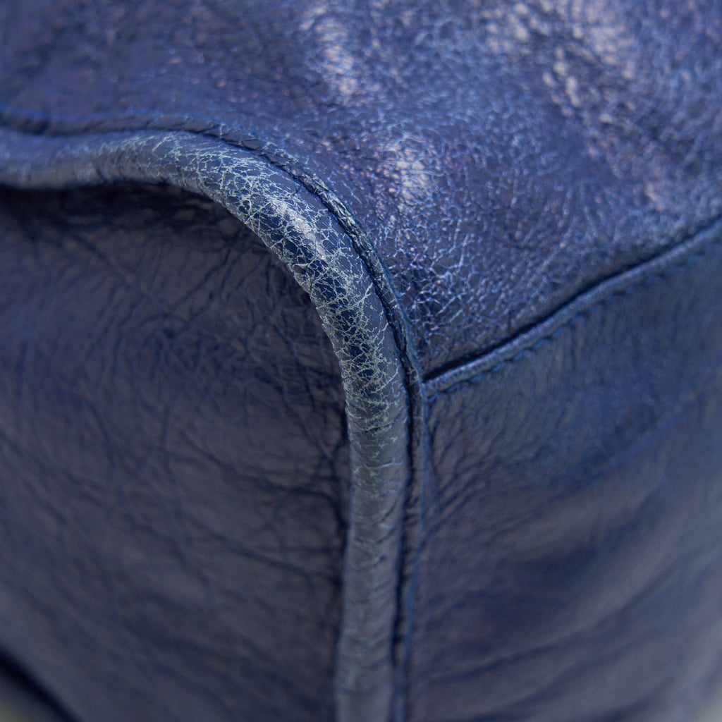 BALENCIAGA CLASSIC CITY BAG BLUE
