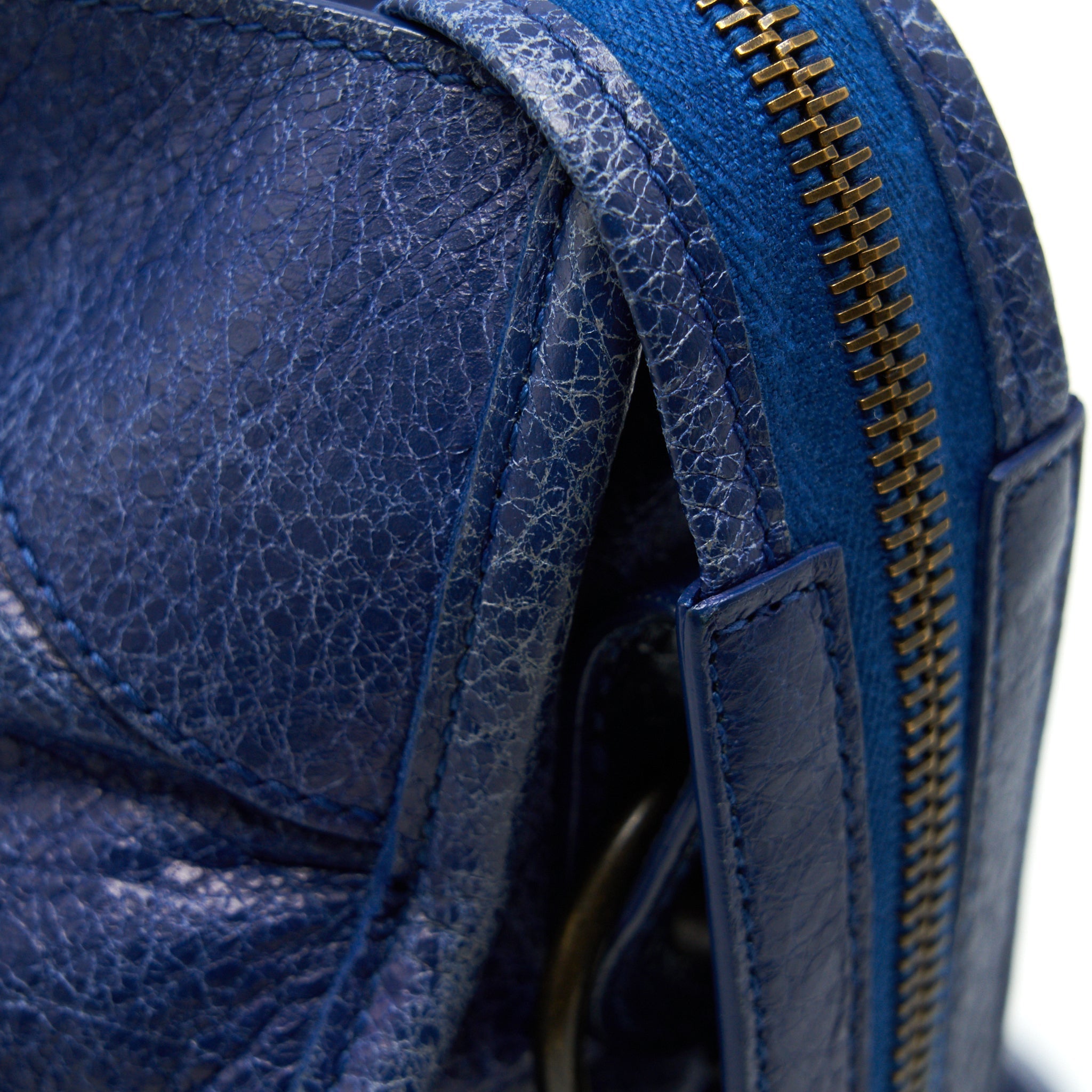 BALENCIAGA CLASSIC CITY BAG BLUE
