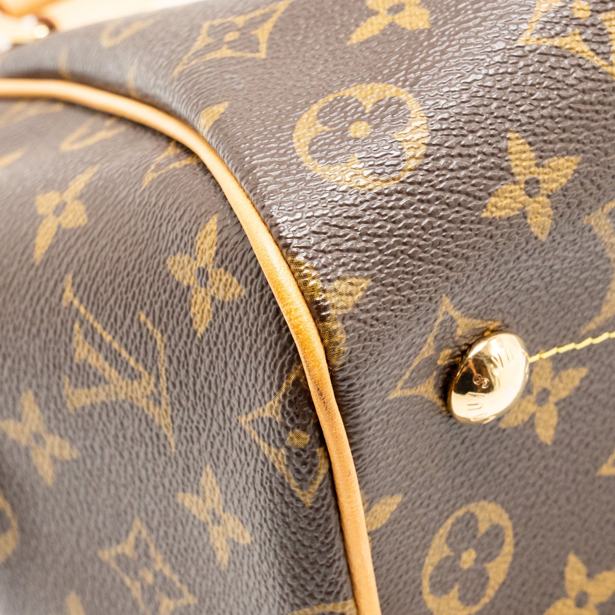 LOUIS VUITTON TIVOLI PM BAG MONOGRAM CANVAS GHW
