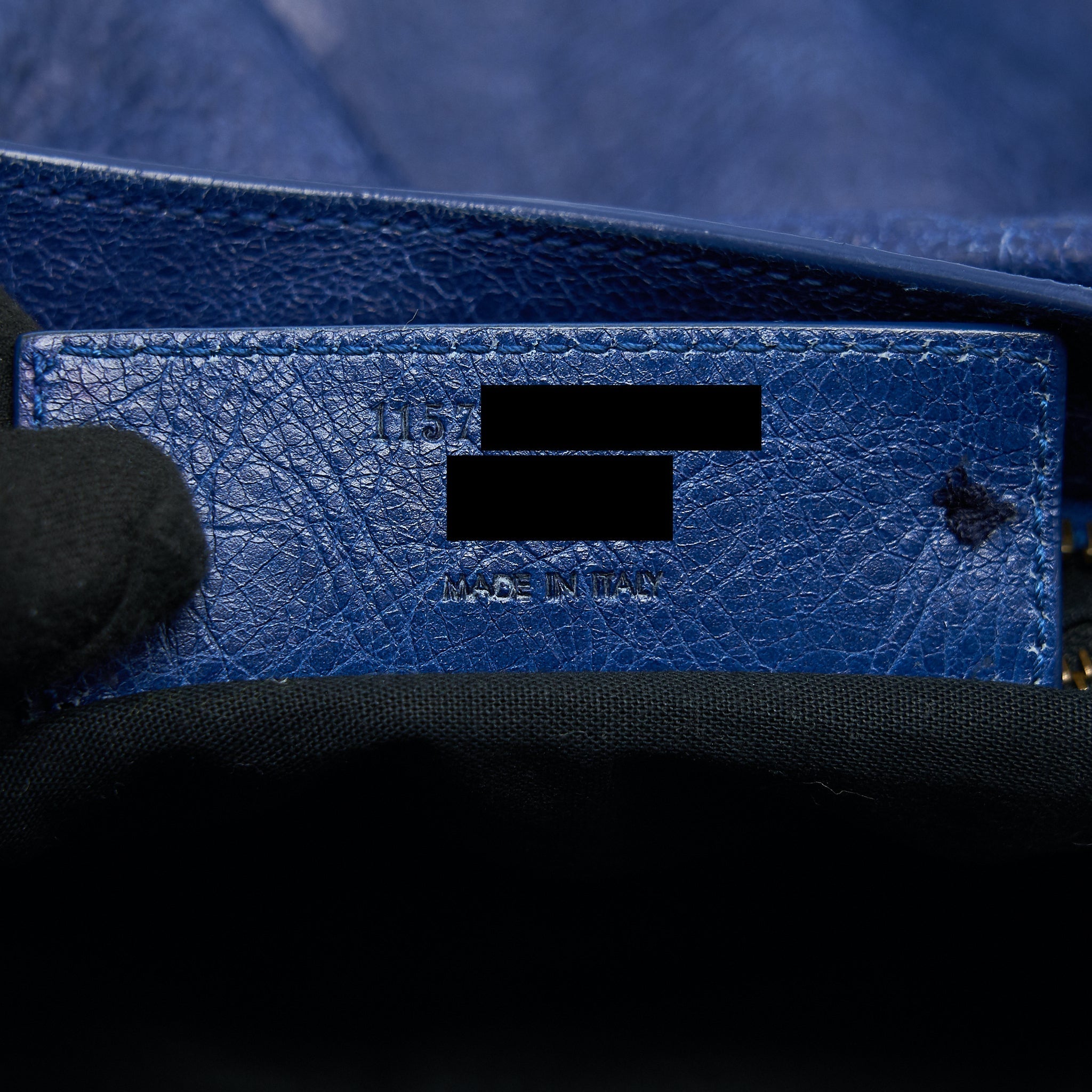 BALENCIAGA CLASSIC CITY BAG BLUE