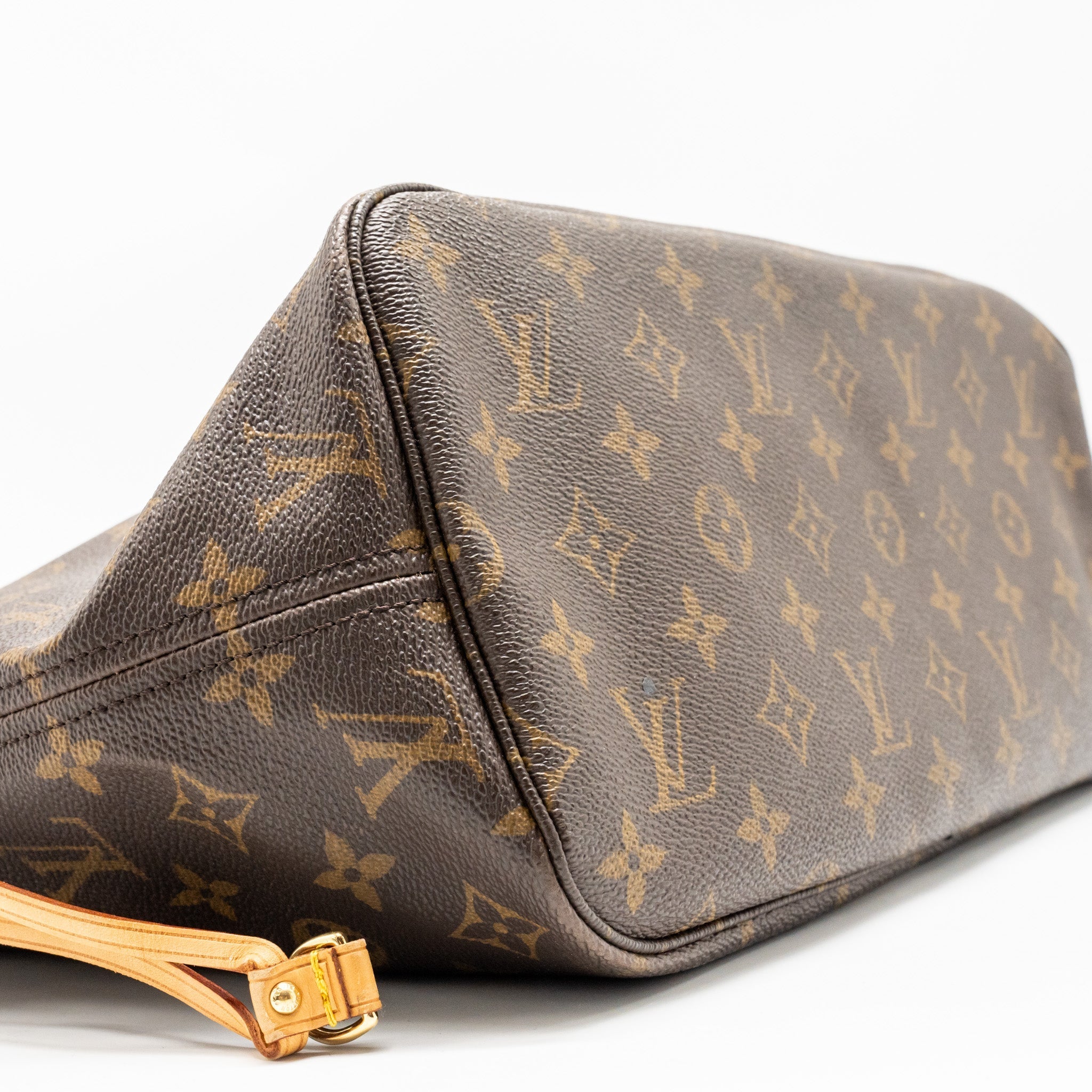 LOUIS VUITTON NEVERFULL MM MONOGRAM CANVAS GHW
