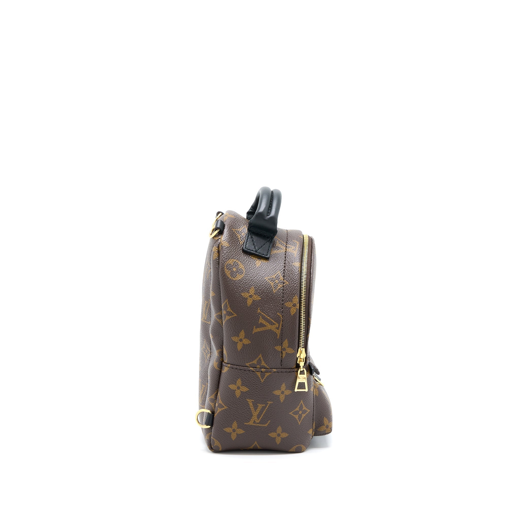 LOUIS VUITTON PALM SPRINGS MINI BACKPACK NEW VERSION MONOGRAM CANVAS GHW
