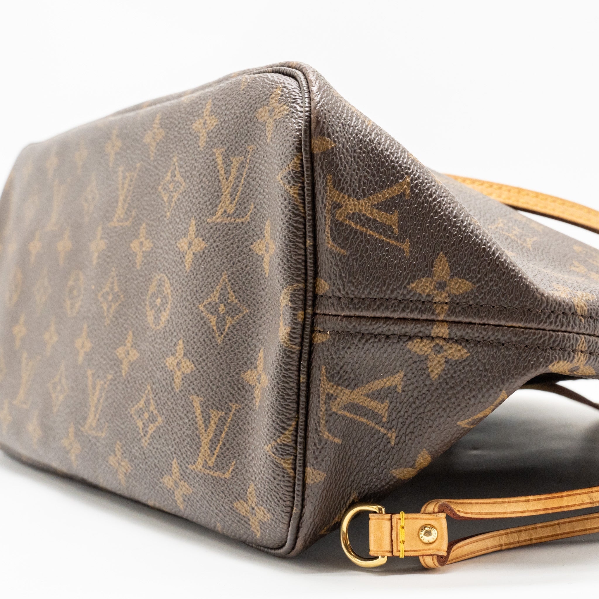 LOUIS VUITTON NEVERFULL MM MONOGRAM CANVAS GHW