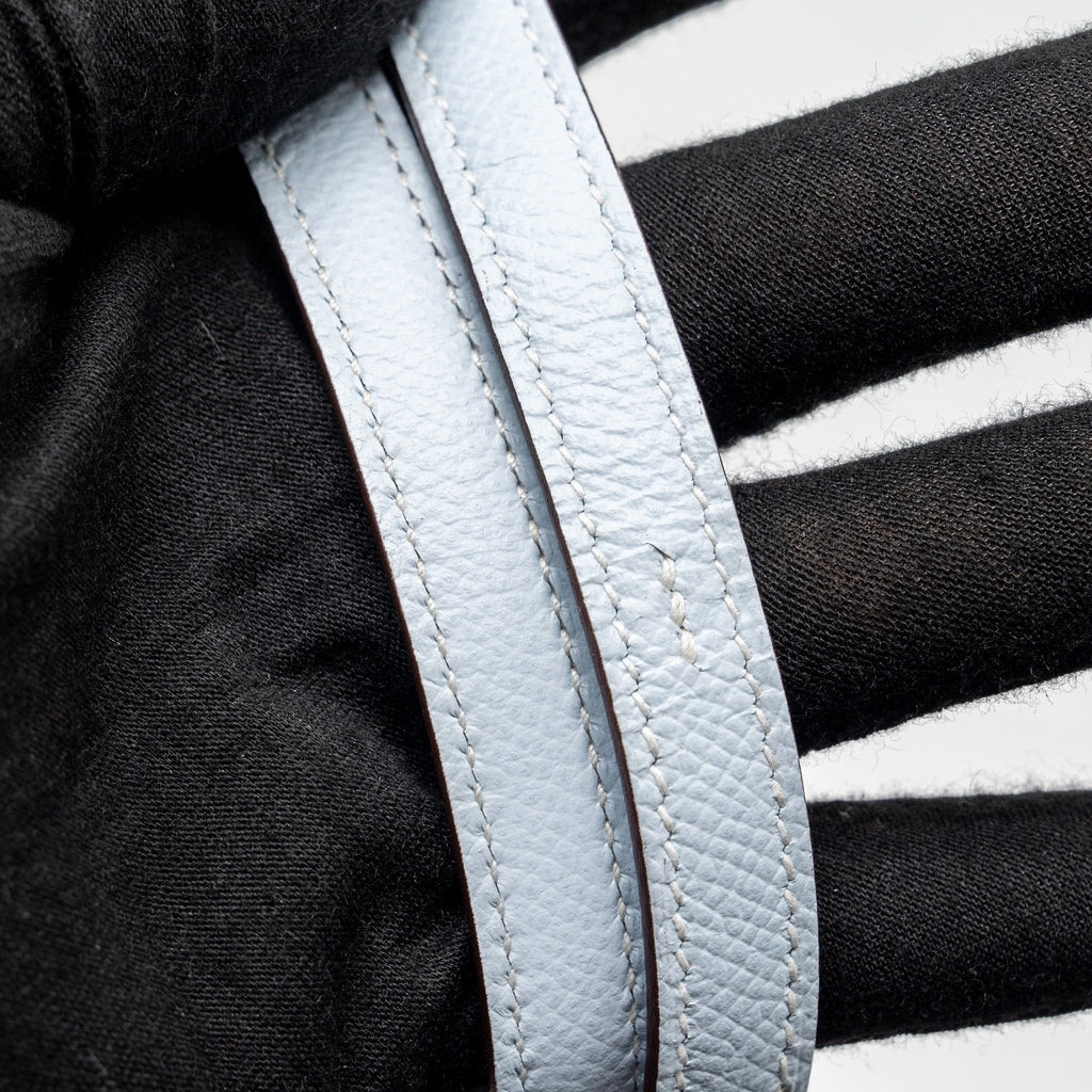 HERMES MINI CONSTANCE EPSOM BLUE BRUME SHW