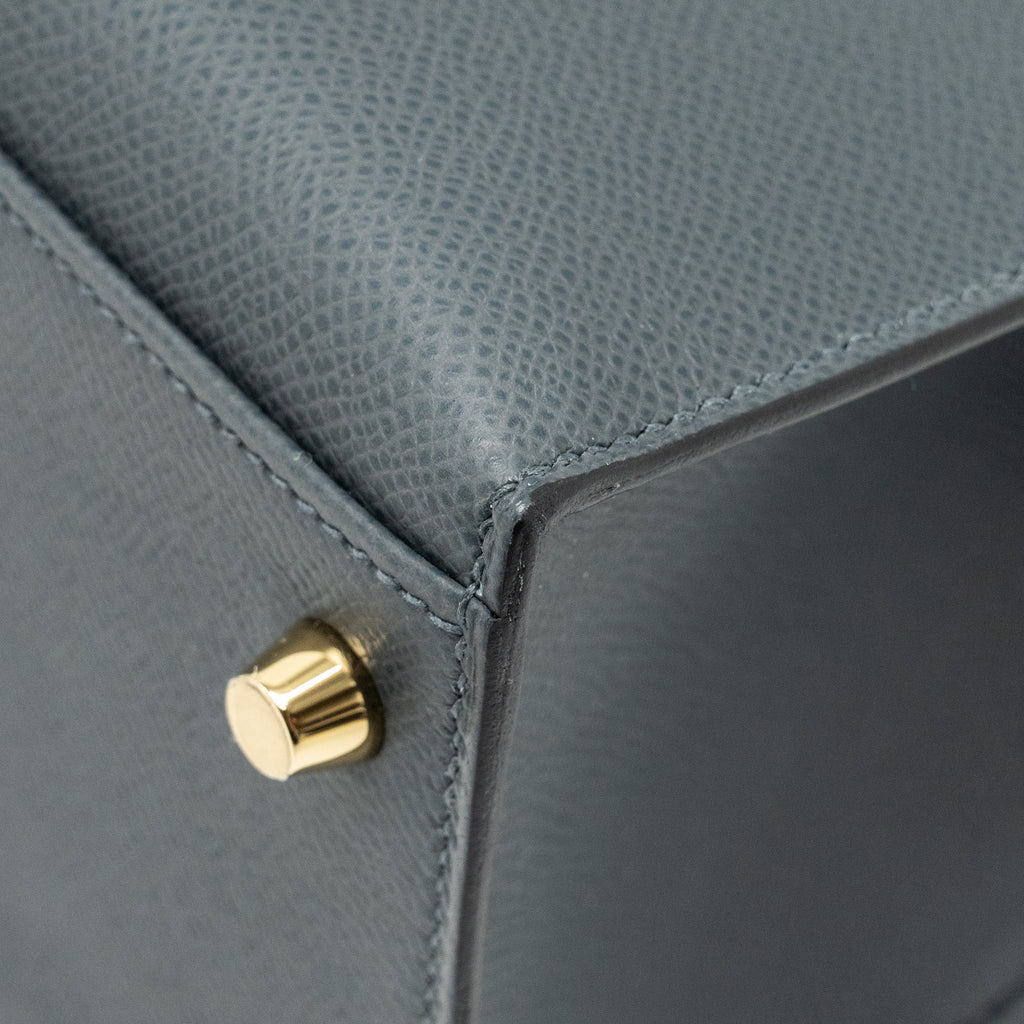 HERMES KELLY 28 EPSOM GRIS MISTY LGHW