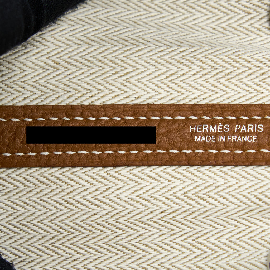 HERMES GARDEN PARTY 30 NEGONDA GOLD SHW