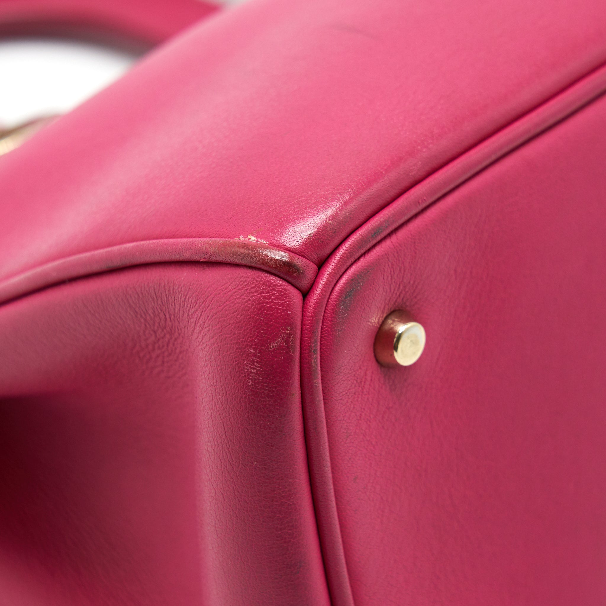 DIOR DIORISSIMO MINI TOTE BAG PINK