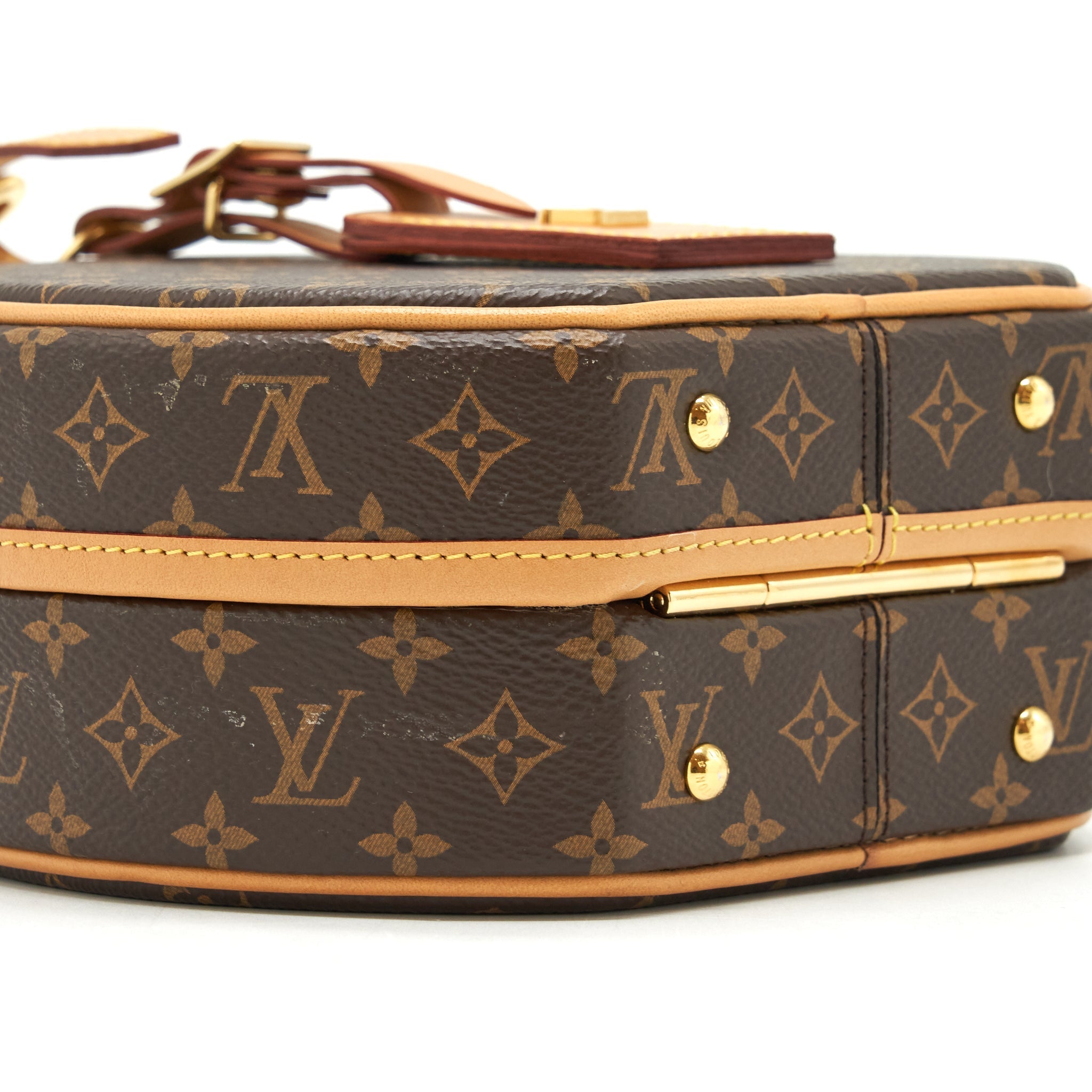 LOUIS VUITTON PETITE BOITE CHAPEAU MONOGRAM CANVAS GHW