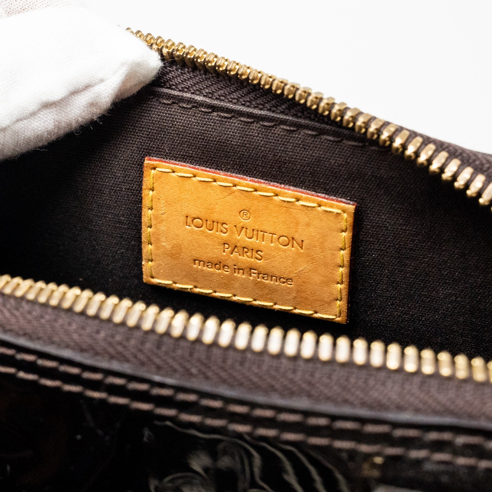LOUIS VUITTON ALMA BB MONOGRAM PATENT AMATANTE GHW