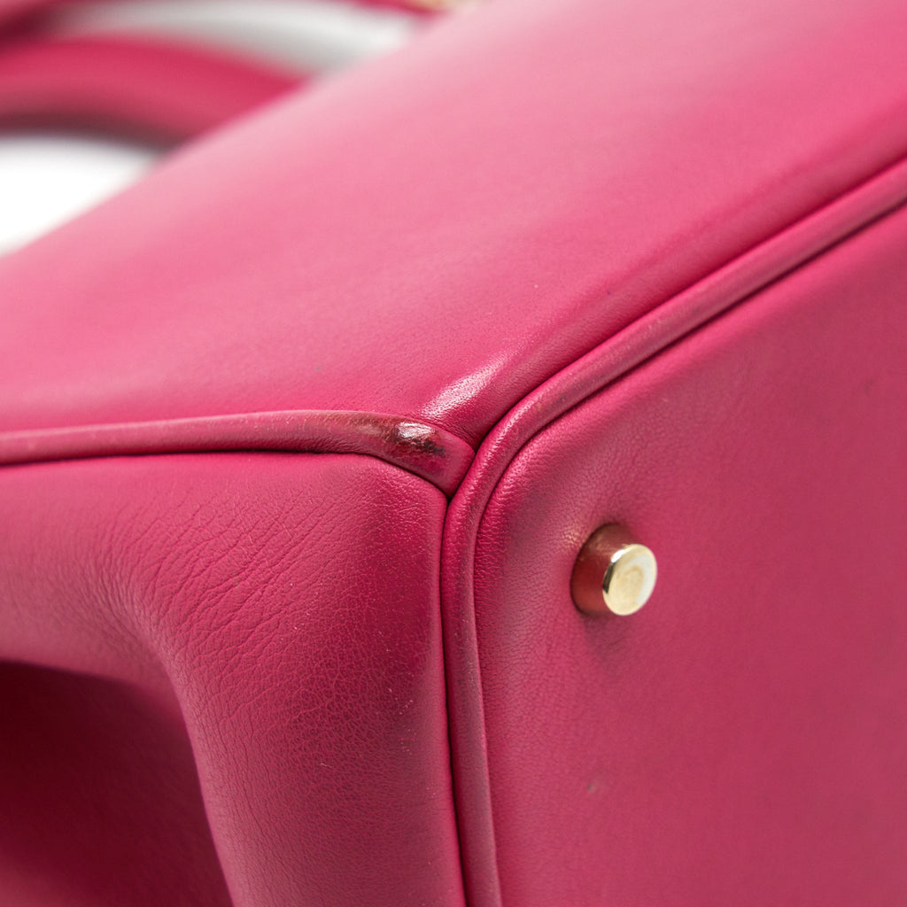 DIOR DIORISSIMO MINI TOTE BAG PINK