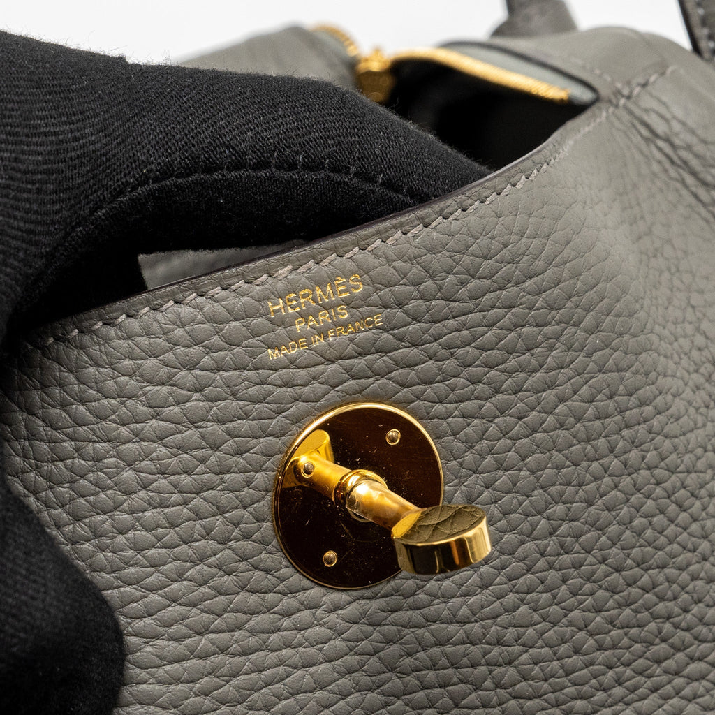 HERMES LINDY 26 CLEMENCE 0L GRIS MEYER GHW
