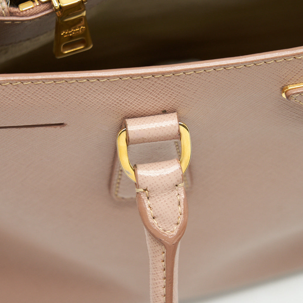 PRADA SAFFIANO TOTE BAG BEIGE GHW