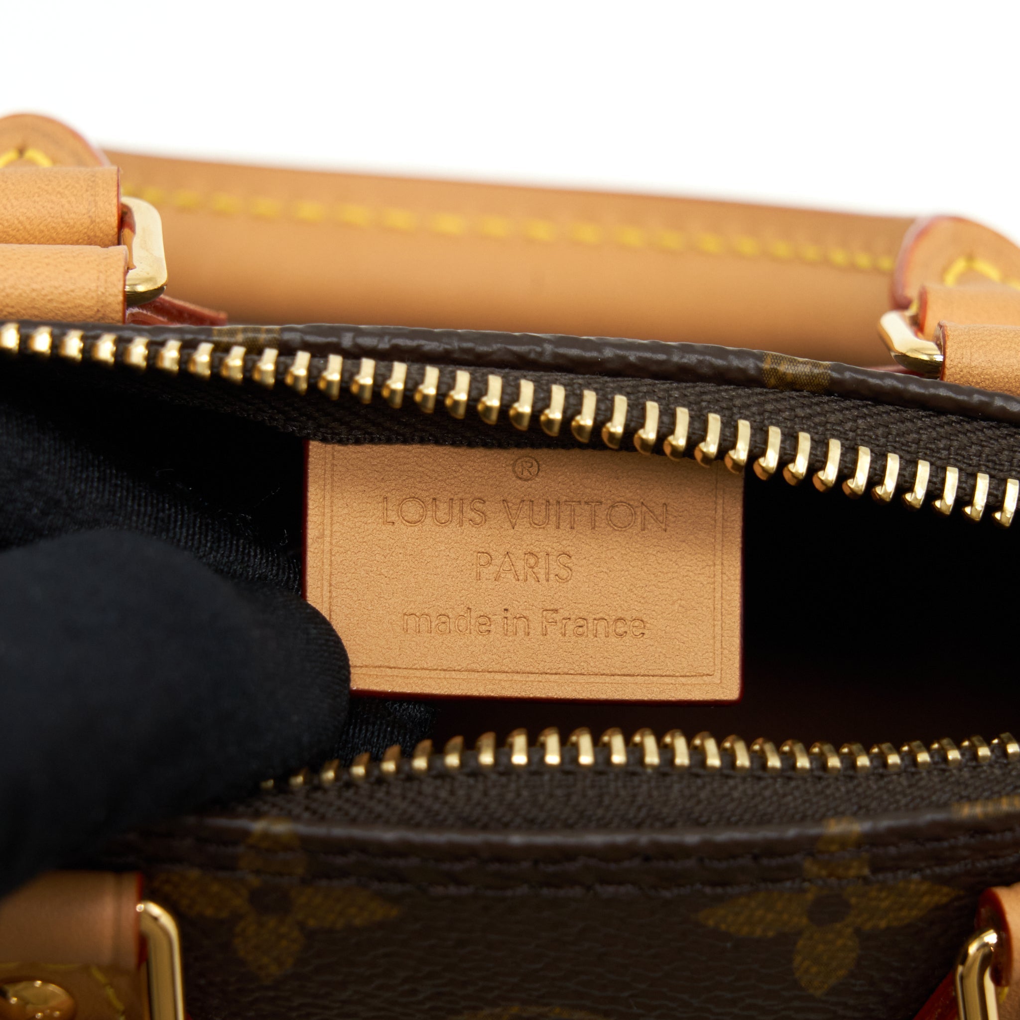 LOUIS VUITTON NANO SPEEDY NEW VERSION MONOGRAM CANVAS GHW