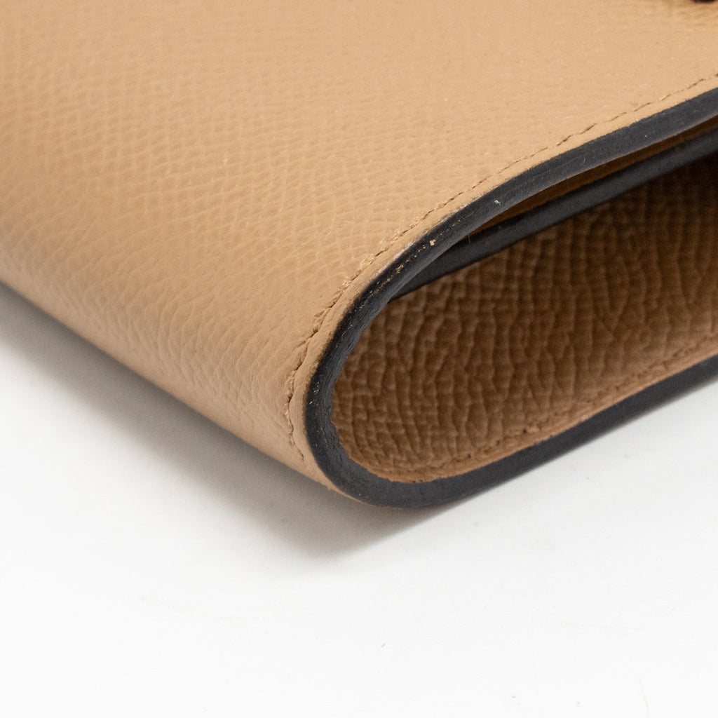 HERMES KELLY TO GO EPSOM CHAI/MAUVE SYLVESTER SHW