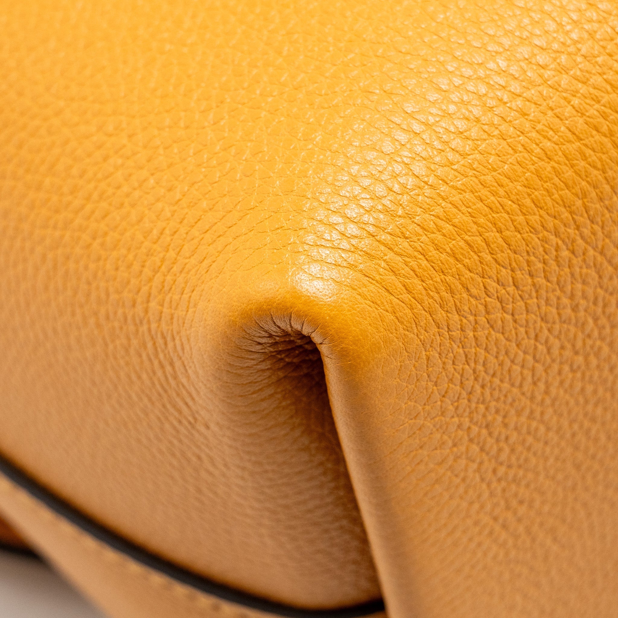 LOUIS VUITTON TOP HANDLE FLAP BAG CALFSKIN YELLOW GHW