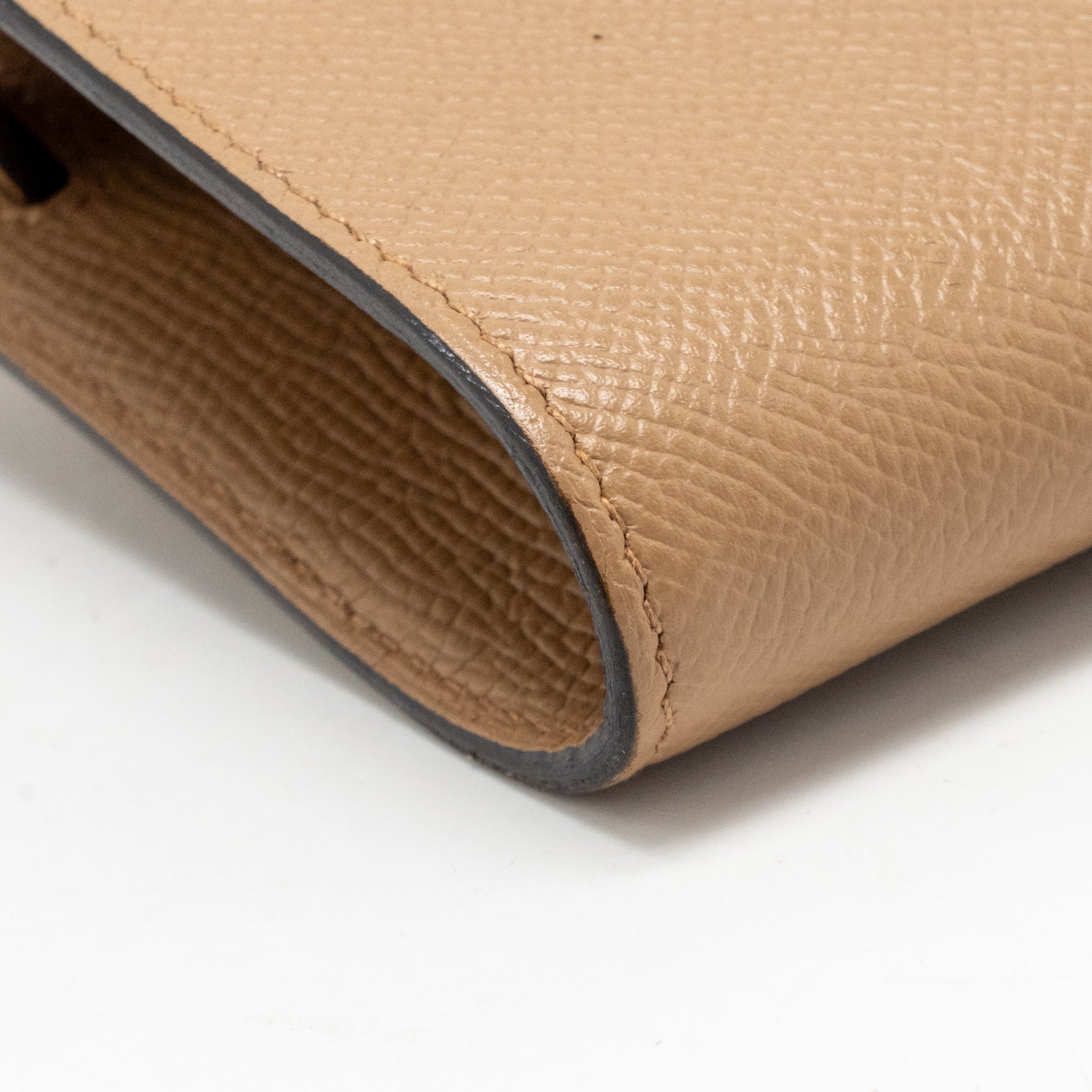 HERMES KELLY TO GO EPSOM CHAI/MAUVE SYLVESTER SHW
