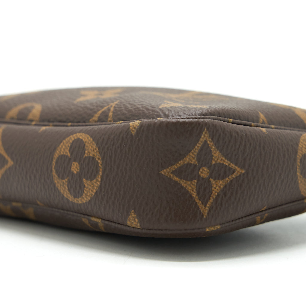 LOUIS VUITTON MINI POCHETTE MONOGRAM CANVAS GHW