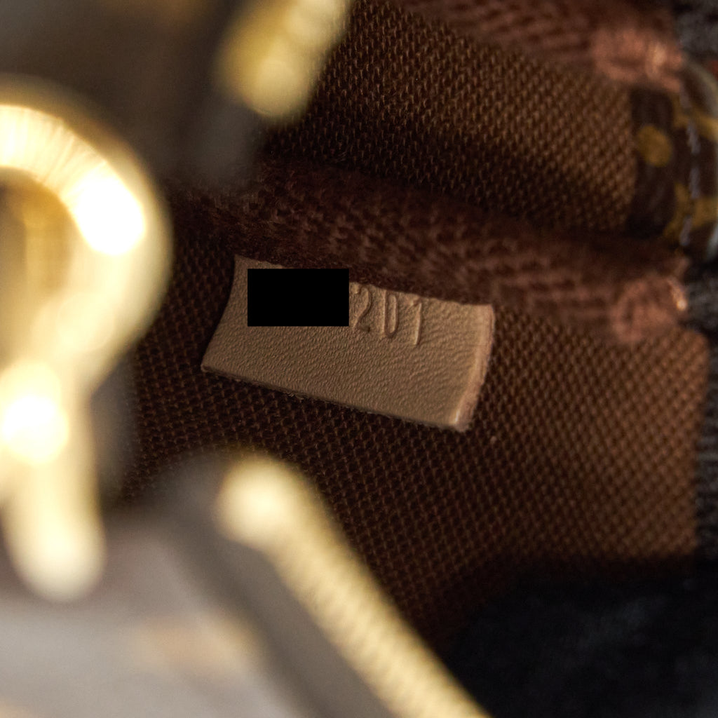 LOUIS VUITTON MINI POCHETTE MONOGRAM CANVAS GHW