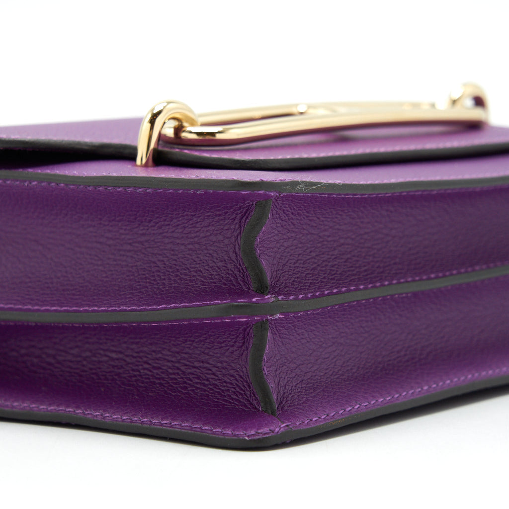HERMES MINI ROULIS EVERLCOLOR P9 ANEMONE GHW