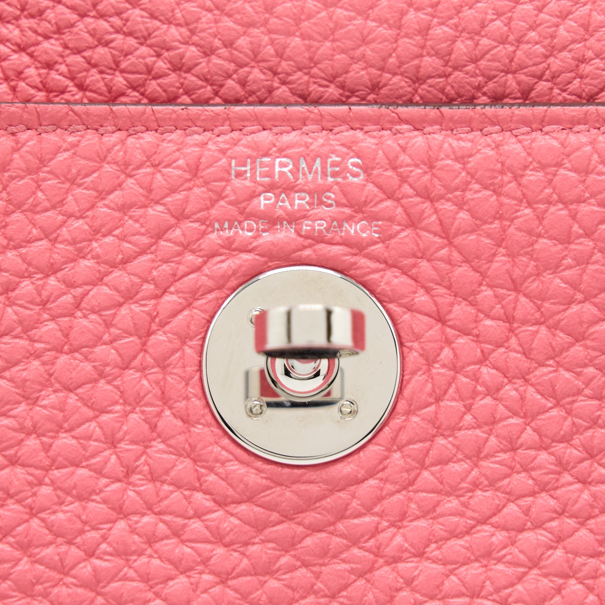 HERMES MINI LINDY CLEMENCE 8W ROSE AZALEE SHW