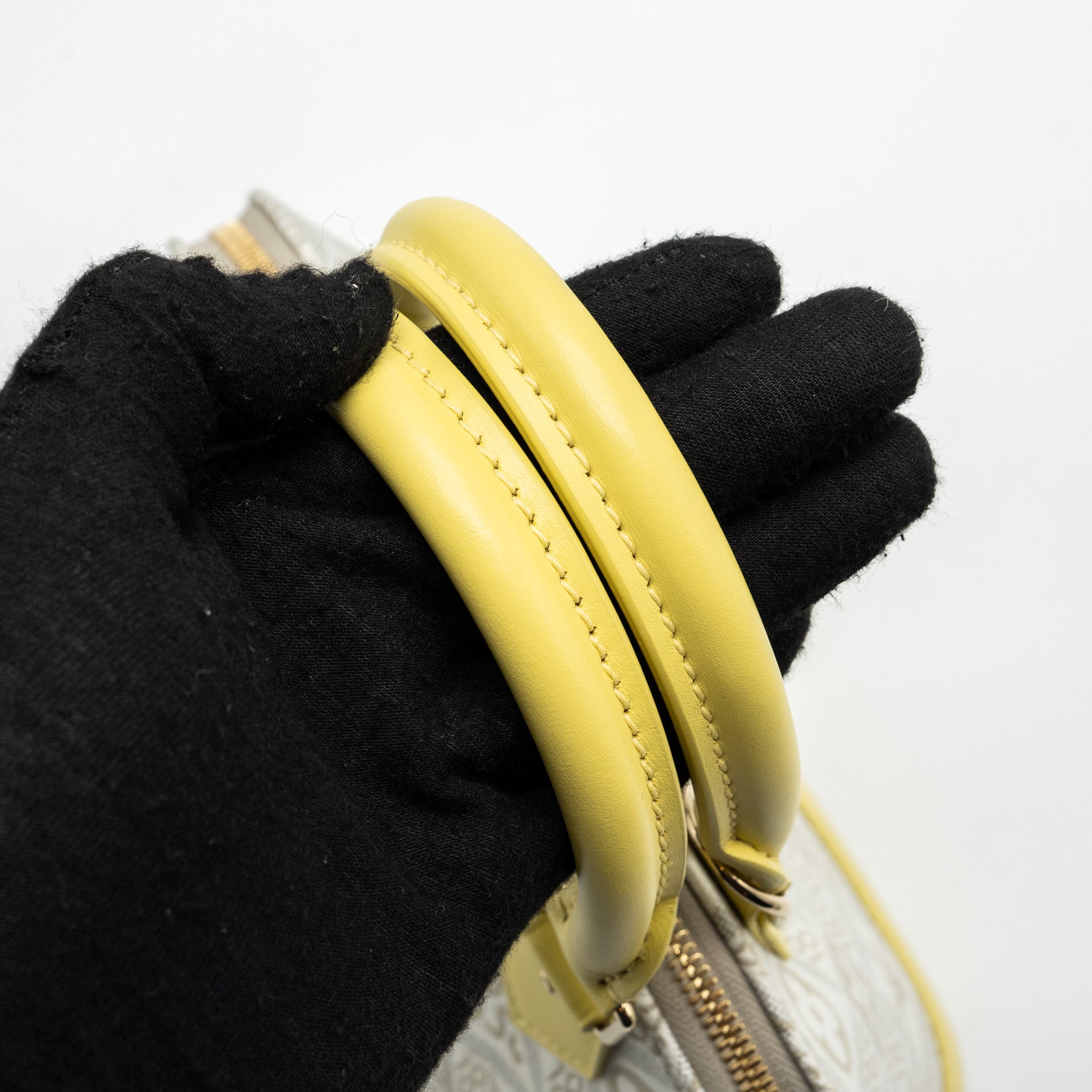 LOUIS VUITTON SINCE 1854 ALMA BB JAUNE GHW