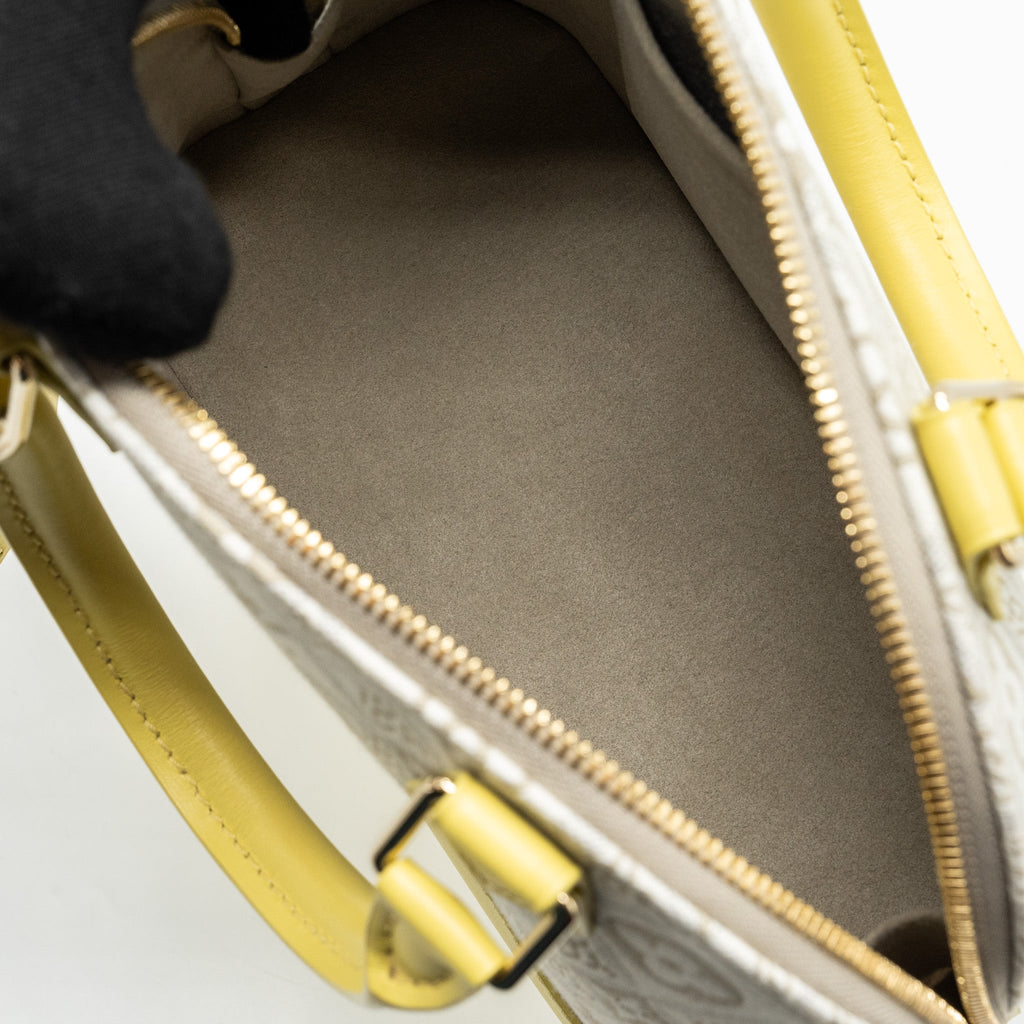 LOUIS VUITTON SINCE 1854 ALMA BB JAUNE GHW