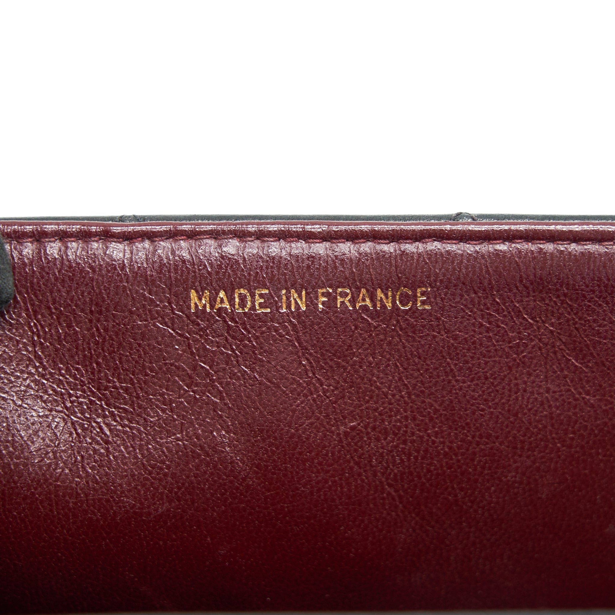 CHANEL VINTAGE CC LOGO FLAP BAG WITH STRAP SO BLACK